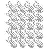 30PCS Plastic Coated Wire Paperclip Bookmark Clip File Business Card Holder Office Supplies
