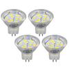 MR11 LED Bulb 3W 300lm MR11 Bulb 4-Pack for Spotlight Landscape Lamps, Stable Operation, Rigorously Tested, Suitable for Various Lamp Types (Warm