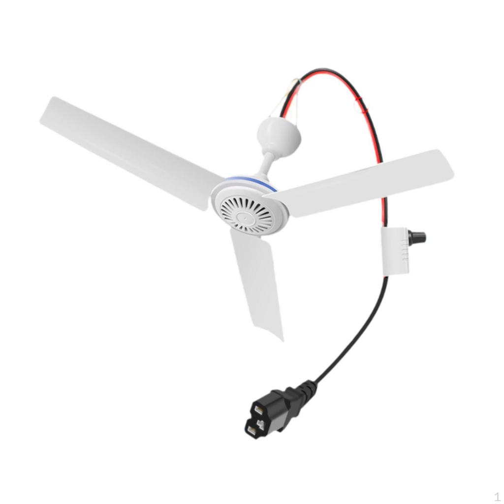 Canopy Fan Mute Energy Saving Portable Ceiling for Tent Bedroom RV
