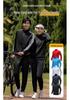 Unisex Long-Sleeve Stand Collar Sports Jacket & Training Suit Set - Autumn/Winter Collection