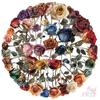 50Pcs/Set Romantic Dried Rose Series 01 PET Stickers Waterproof DIY Fashion Doodle Decals Stickers