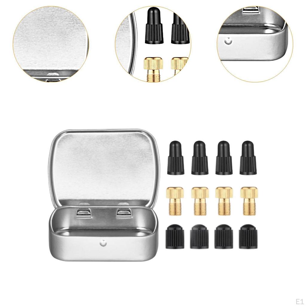 Bicycle Adapter Set Bike Tire Valve Adapters Accessories Tools Tube Pump Inflator Kit for