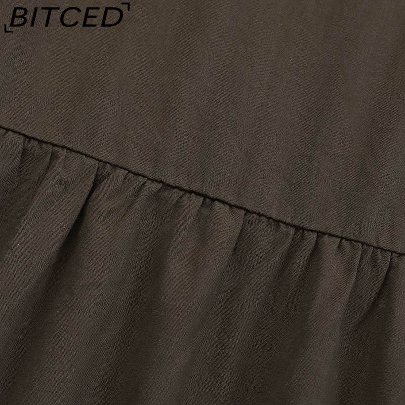 BITCED Damenmode Lässig Sommer Frühling Rock