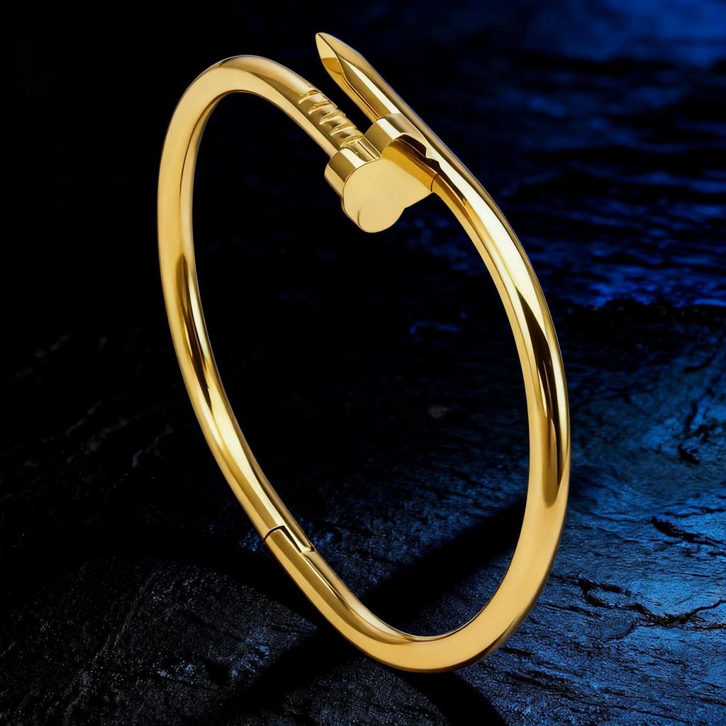 Bracelet Girls Niche Titanium Steel Jewelry Premium Sense Ins Wind Nail Opening Jewelry