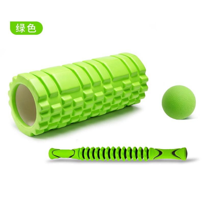 Foam Roller Set With Massage Ball Gear Stick Myofascial Release Yoga Fitness Recovery Tools