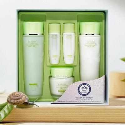 Snail Moist Control Skin Care 3 Set (Toner+Emulsion+Cream)