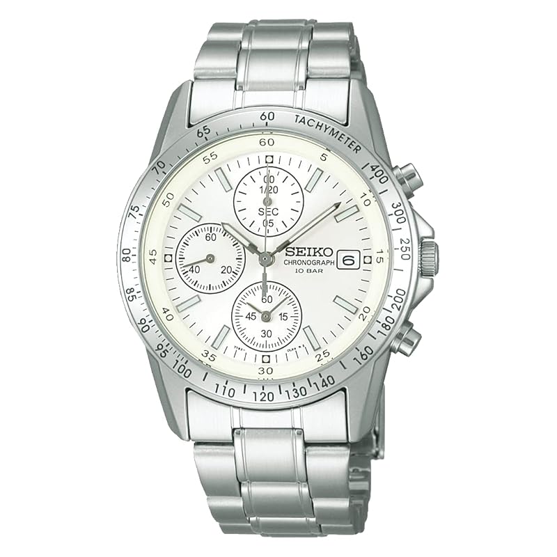

[Seiko Watch] часы seiko selection мужские кварцевые часы с хронографом SBTQ039 серебристые