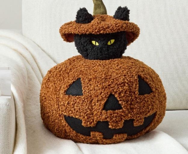 

Нова подушка-привид Хеллоуїн Плюшева іграшка Фестиваль Подарунок Домашня подушка-привид Pumpkin 30cm