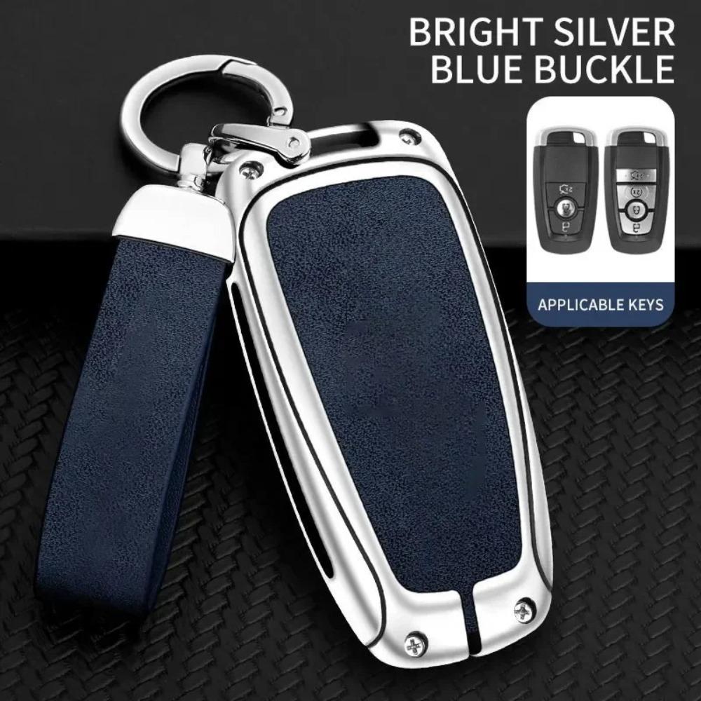 Zinc Alloy Car Remote Key Case for Ford Raptor F150 Remote Control Protector for Ford F-150 RAPTOR Car Key Cover Car Accessories