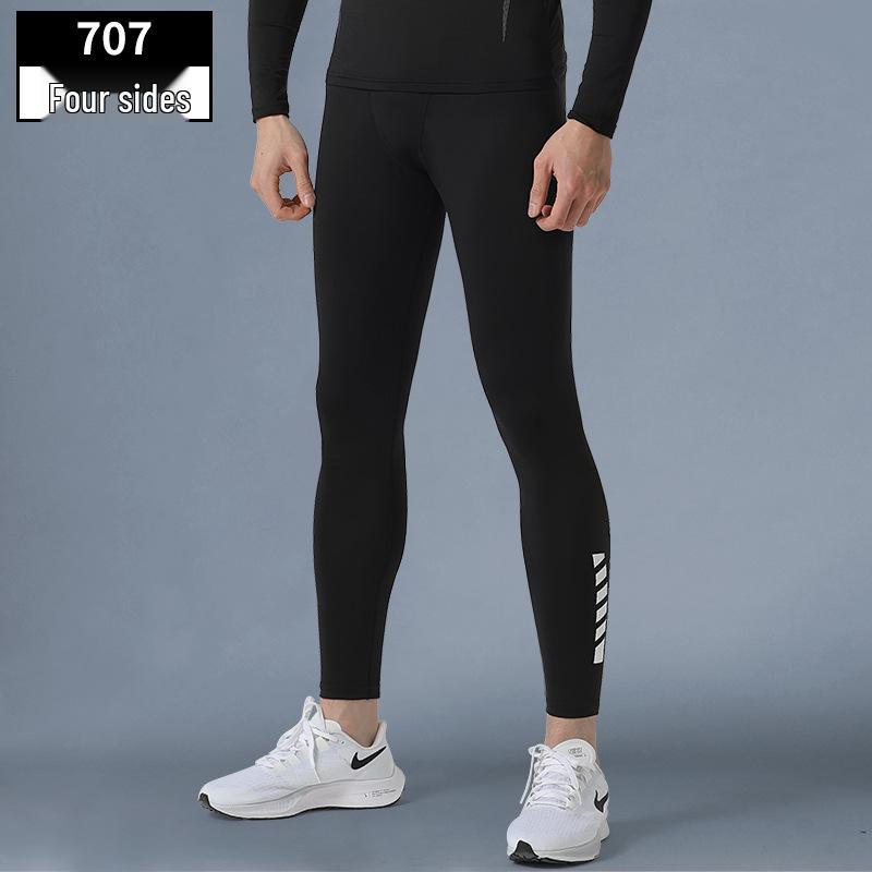 

Чоловічий швидковисихаючий компресійний спортивний комплект: Легінси та шорти для бігу з високою еластичністю L (50-60 kg)