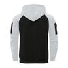 Mens  Pullover Long Sleeve Hoodies Color Block Sweatshirt Fashion Hoodies With Pockets