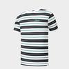Men's Striped Knit Tennis T-Shirt