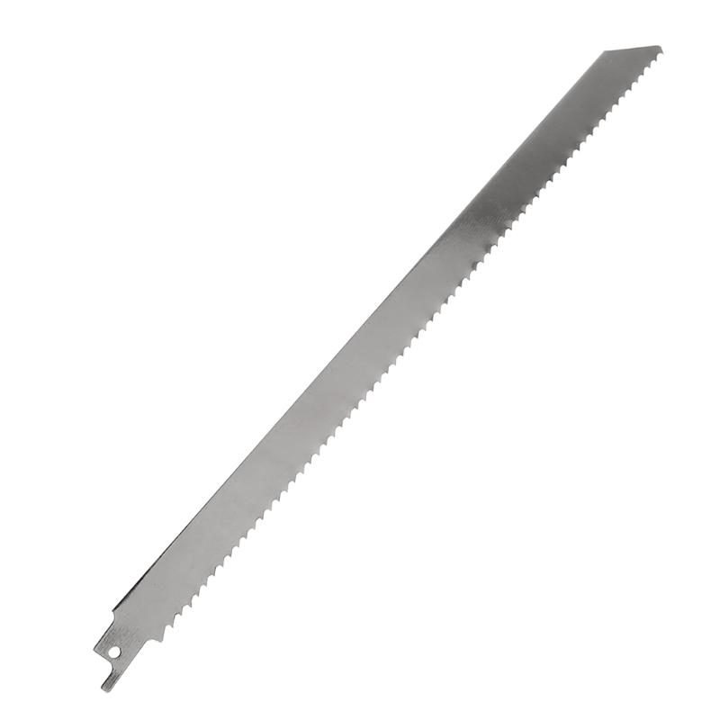 Stainless Steel 300mm Reciprocating Power Saw Blade With Fine Tooth Effective For Cutting Wood Woodworking Tool Accessories