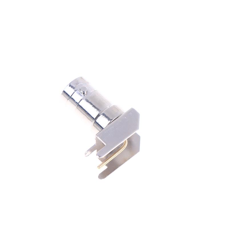 5/10/20Pcs 50 Ohm Q9 Bnc Female Right Angle 90 Degree Plug Solder Cup Pcb Nickel Plated Brass Rf Coaxial Adapters