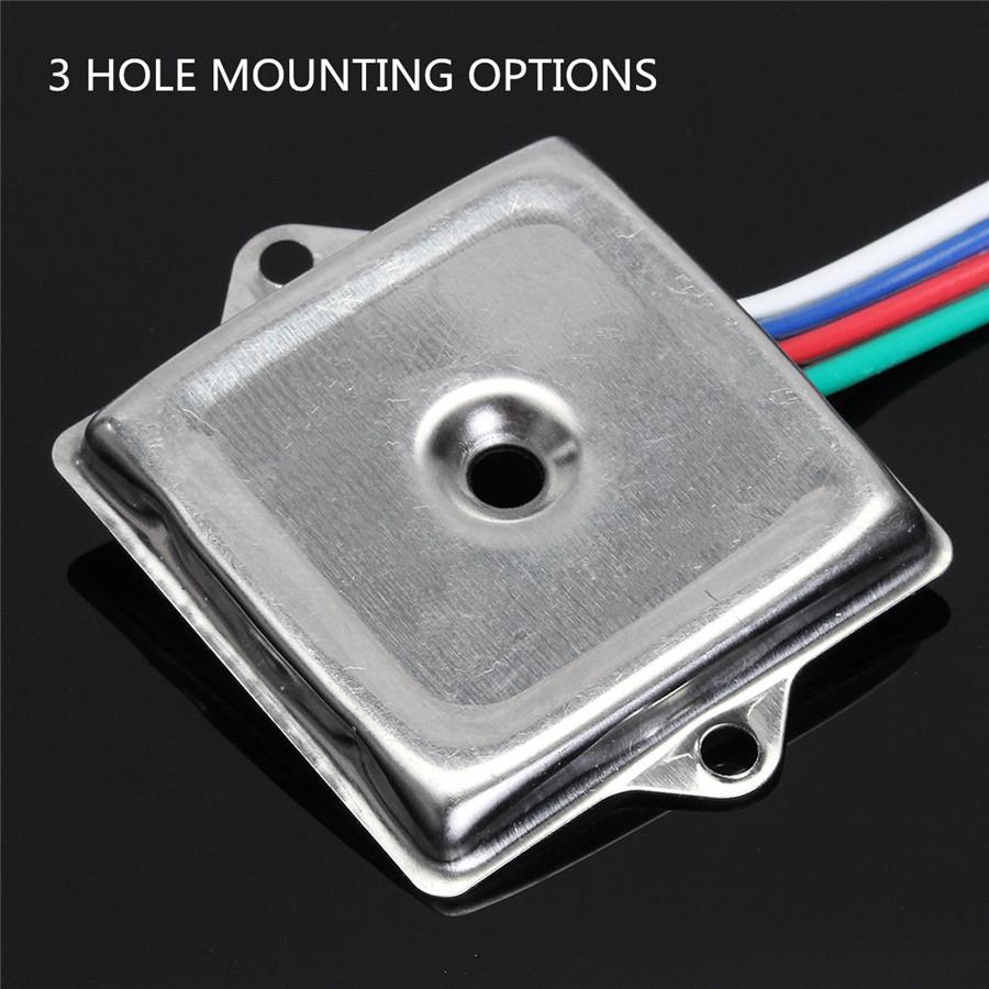 Universal 8Pc 48Led Led Rock Lights Under Body Led Lighting Truck Bed Cargo Lights  Atmosphere Light Rgb Rf Remote Control Waterproof