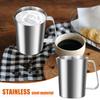 500/1000ML Coffee Milk Frothing Pitcher Jug Stainless Steel Precise Scale Milk Frothing Jug With Handle Latte Barista Profession