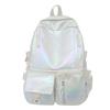 Multi-Pocket Laser  Backpack Large Capacity Shoulder Bag Creative Students School Bag  Outdoor