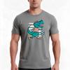 Soccer player dinosaur TShirt Summer Casual Cotton Tee Oversized Streetwear Tops Vintage Graphic Print Unisex Unisex Women