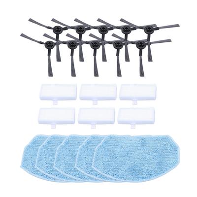 Robot Vacuum Cleaner Replacement Parts Vacuum Filters Mop Pads Side Brush Accessories for ZCWA for
