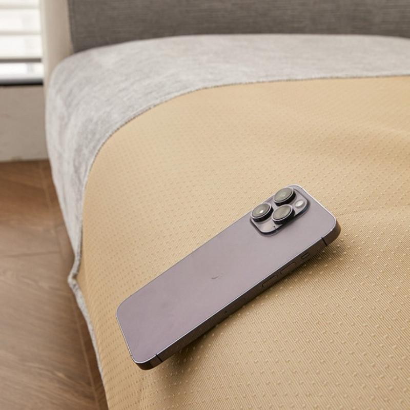 Solid Color Minimalist Sofa Cushion Chenille Cushions Backrest Cover Sofas Towel Cloth Dust Anti Slip Protective Seat Mat