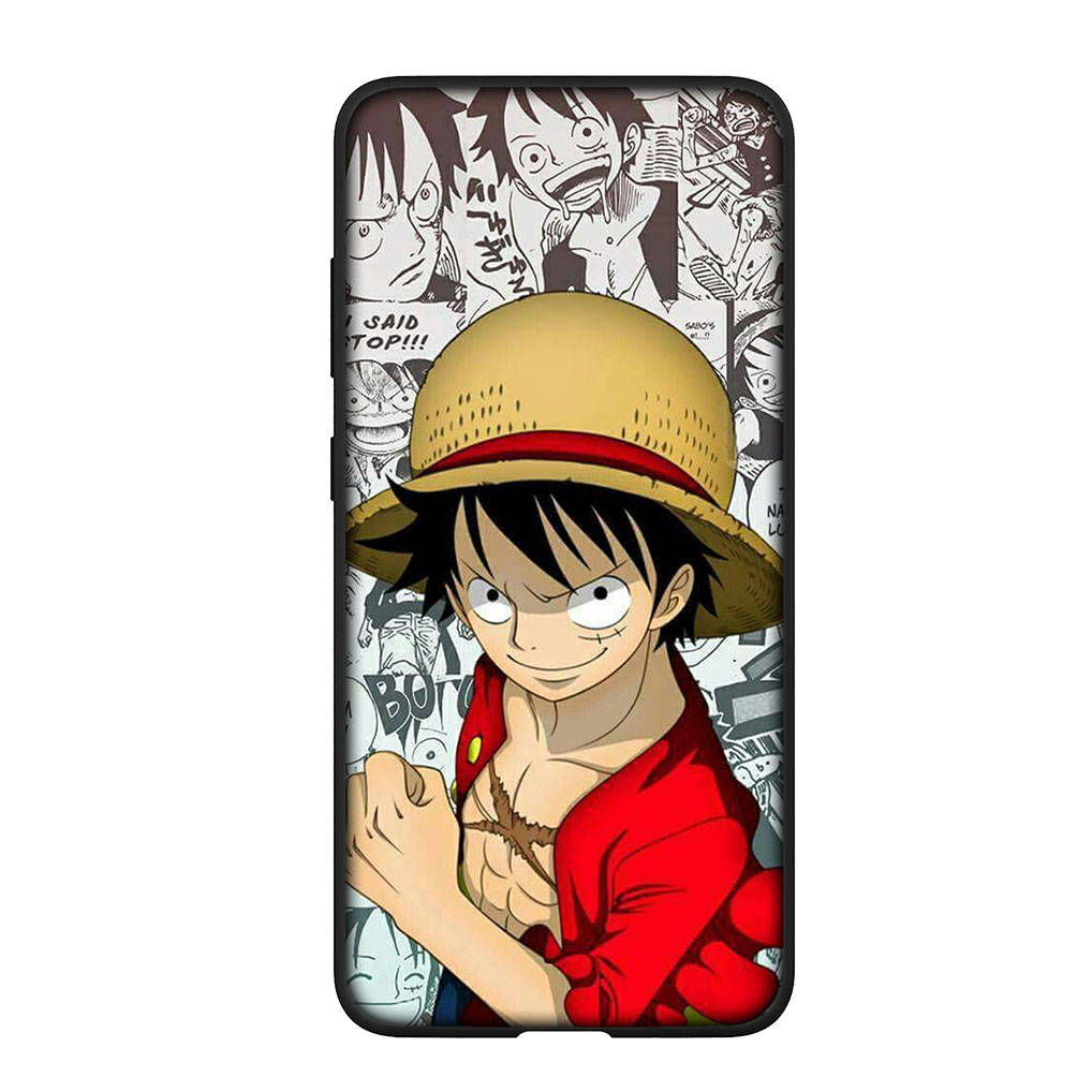 For Samsung Galaxy S24 S23 iPhone 16 15 14 Xiaomi Redmi Note 13 12 11 10Plus 9 Pro Max X XR Phone Case Lovely Nami One Piece Luffy OPPO Huawei Cover