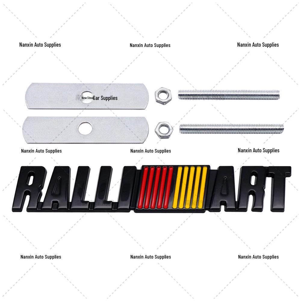 RALLIART Sticker, Front & Rear Emblems