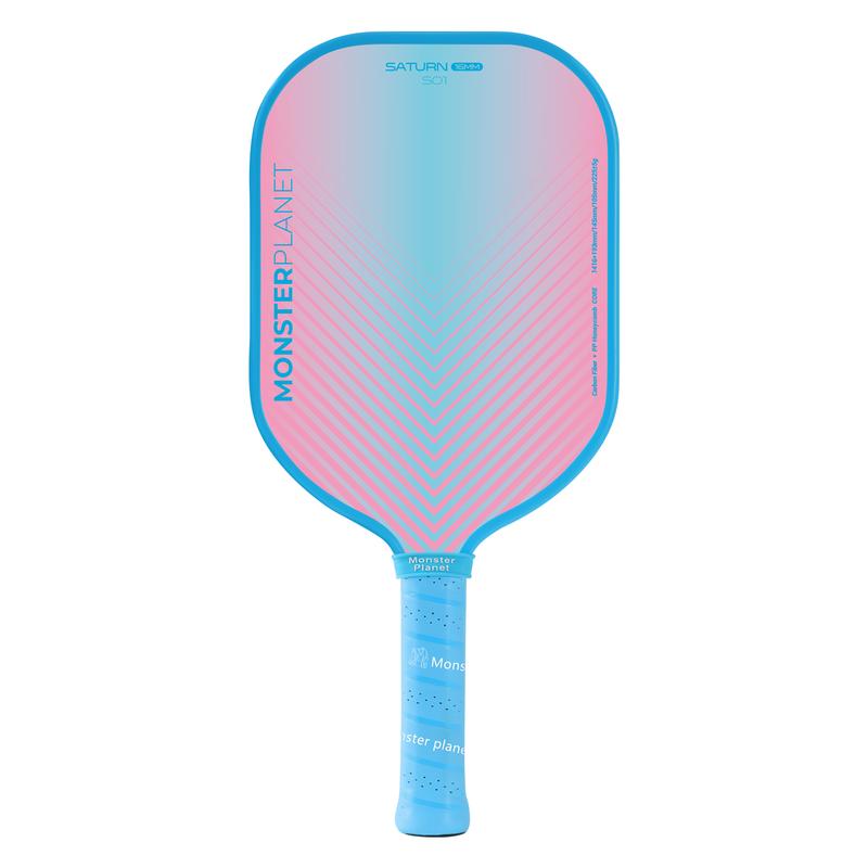Monsterplanet Saturn S-Series 16mm Carbon Fiber Pickleball Paddle