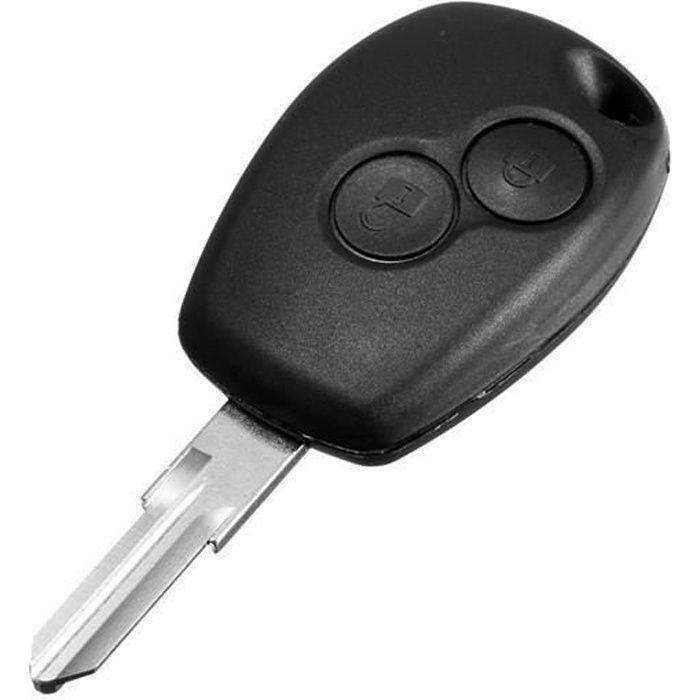 CLE PLIP DACIA Dacia Logan Sandero Duster Lodgy 2 Boutons LAME SANS TROU COQUE Pro-Plip