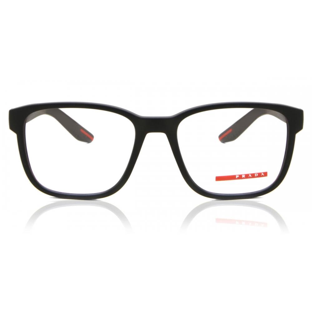 

Prada Linea Rossa Ps06pv Dg01o1 Men Eyeglasses Matte Black/55