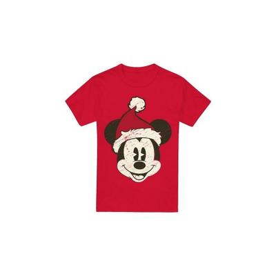Pánské tričko s Mickey Mousem a Santou