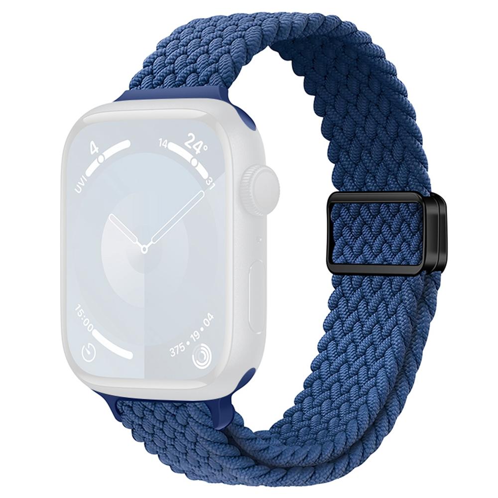 KALEBOL Braided Watch Strap For Apple Watch Series 10 Ultra 9 8 7 SE 6 5 4 3 2 1 46mm 49mm 45mm 44mm Magnetic Nylon Wristbands