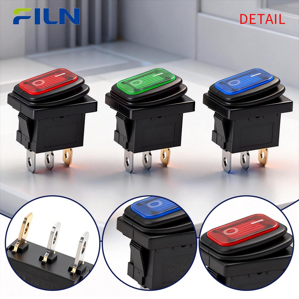 Feilin KCD1 3-Pin Rocker Switch