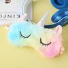 Skylofts Mehrfarbige Einhorn-Augenmaske Schlafmasken für Mädchen Augenbinde für Frauen Augenmasken zum Schlafen (Multicolor)