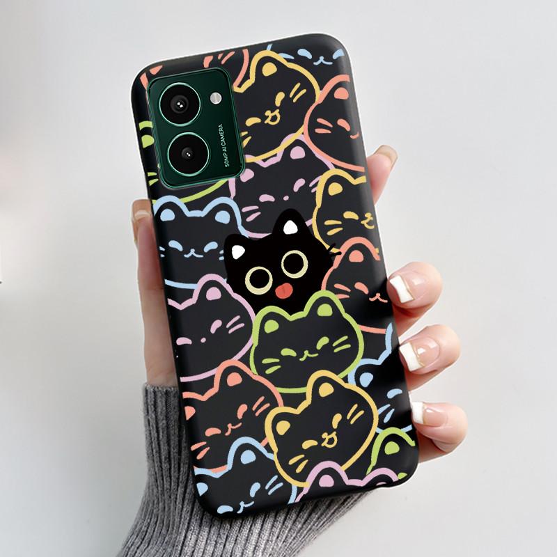 Weiche TPU Hülle für Nokia HMD Pulse Pro Pulse+ Plus Luxuriös Niedlich Liebe Hase Lustig Schwarzes Silikon Schutzhülle Rückseite Handyhülle
