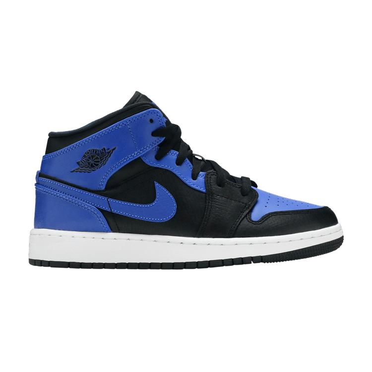 Jordan 1 Mid Hyper Royal (GS) 36