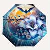 1pc Moonlit Fantasy Blossom Umbrella with Plastic Handle,Suitable for All Seasons Home Travel Outdoor UmbrellaB1841