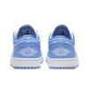 Air Jordan 1 Düşük UNC Bayan Spor Ayakkabı Mavi Üniversite-Mavi Beyaz AO9944-441