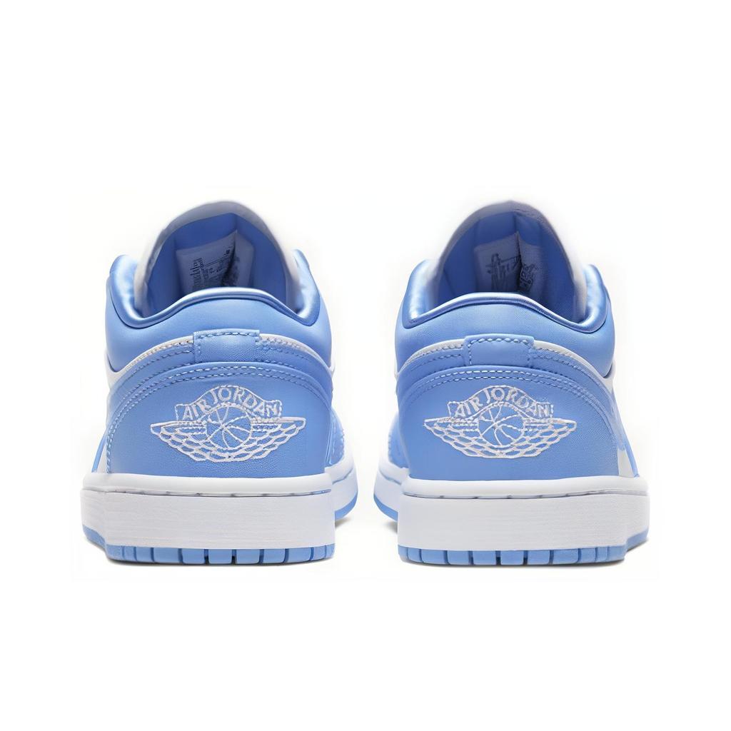 Air Jordan 1 Düşük UNC Bayan Spor Ayakkabı Mavi Üniversite-Mavi Beyaz AO9944-441