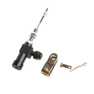 Universal Schwarz Motorrad Hydraulische Kupplung Hauptzylinder Stange Bremspumpe Kit