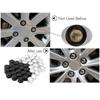 20 adet 17mm Araba Tekerlek Somunu Kapakları Koruma Kapakları Anti-Pas Volkswagen VW Polo Passat B5 B6 CC GOLF 4 5 6