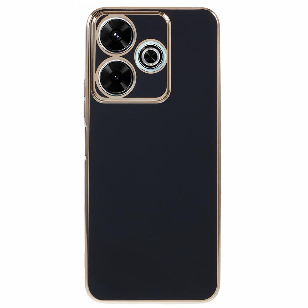 For Xiaomi Redmi 13 5G/13 4G/Note 13R 5G Case TPU 6D Electroplating Phone Cover Shock-Absorption