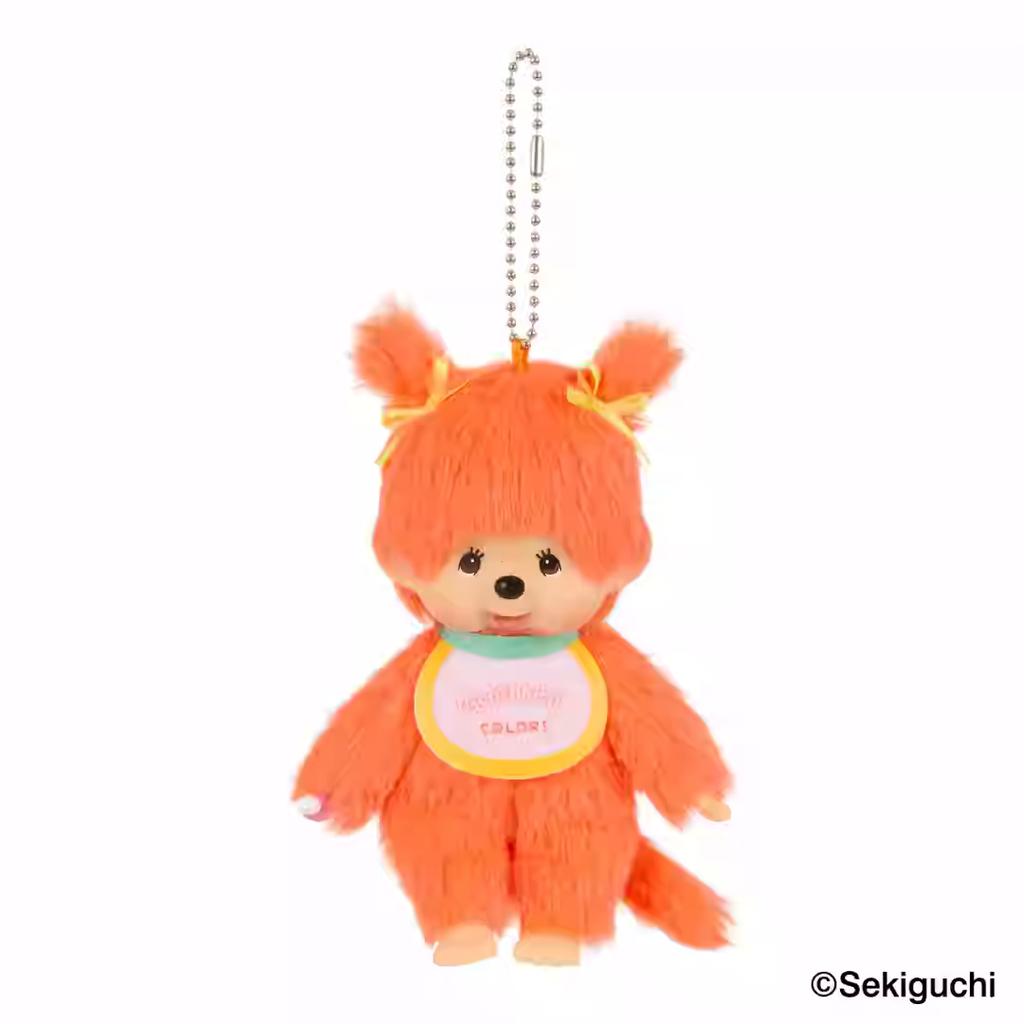 2025 13cm Monchichi Carino E Divertente Capelli Colorati Base Classico Ciondolo Modello Giocattolo Morbido Bambini Adulti Compleanno Regali per Bambini