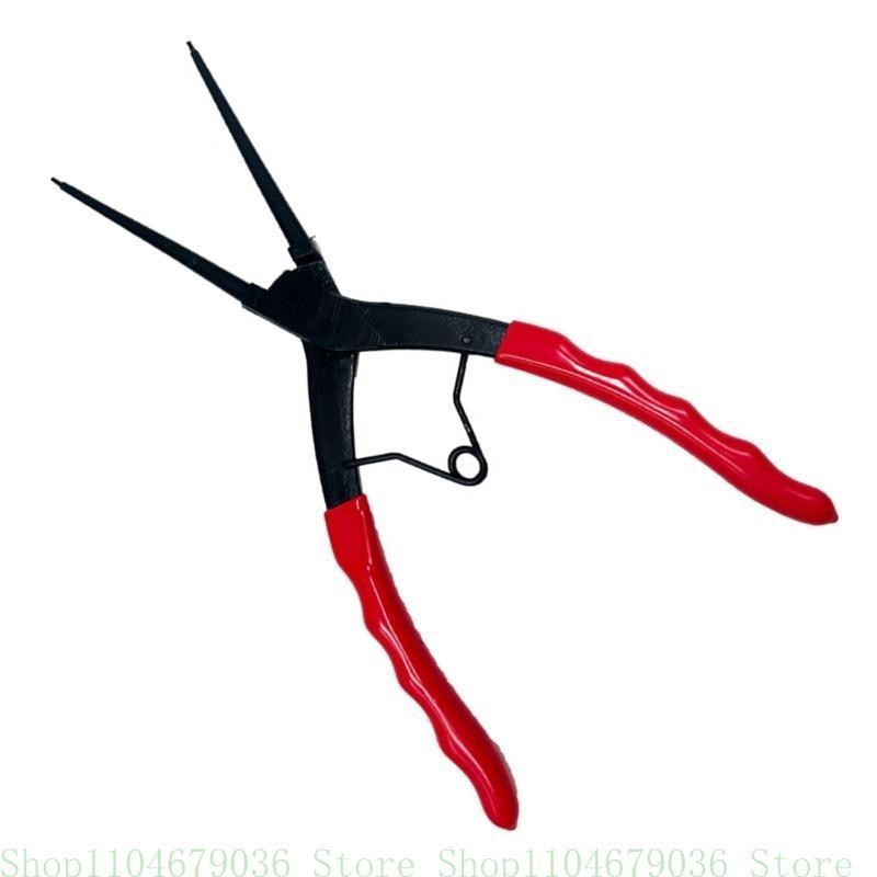 Rings Pliers Long Nose Circlip Motorcycle Removal Tool Clamps Fit for Confined Areas High Carbon Steel Construction