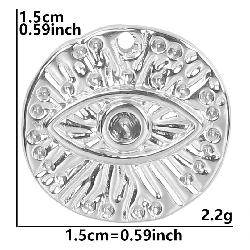 100% Stainless Steel Heart Cross Star Moon Charms For Jewelry Making Diy Stone Crystal Enamel Connector Metal Pendant Accessorie