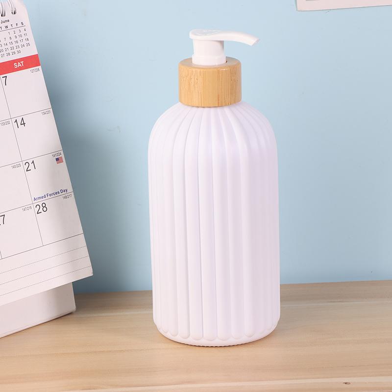 

1 шт. 500 мл многоразовый дозатор мыла с помпой для кухни и ванной комнаты, шампунь, гель для душа, лосьон, пустой контейнер для рук белый