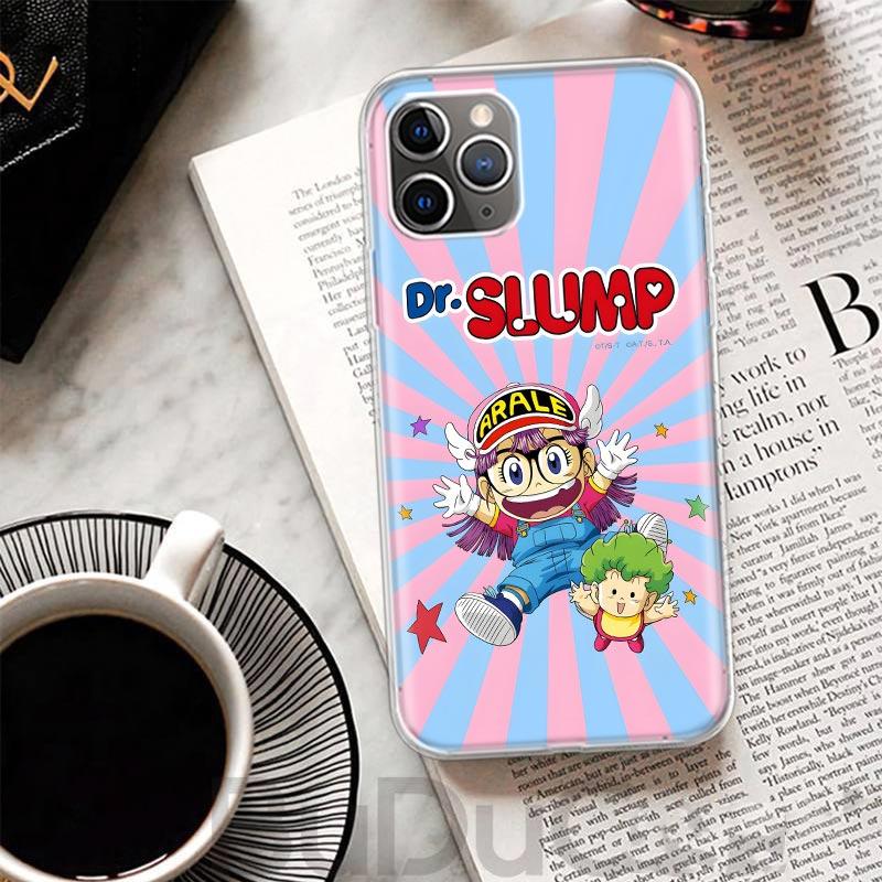 Arale Dr Slump Cover For iPhone 17 Air 16 16E 15 Pro Max 14 Plus 13 Mini Phone Case 12 11 7 8 SE Customized Print Shell 16 15 Pr