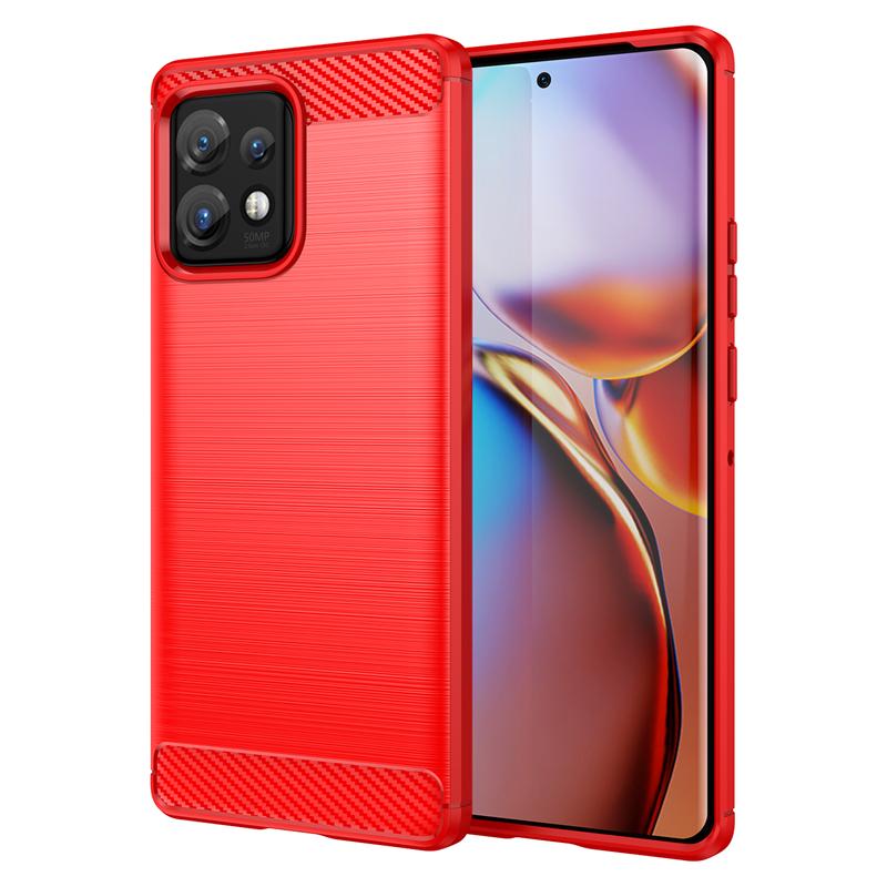 For Motorola Edge 40 Pro Case Silicone Carbon Fiber Cover For Moto Edge 40 Pro 20 30 Neo 30Ultra Case For Moto Edge 40 Pro Case