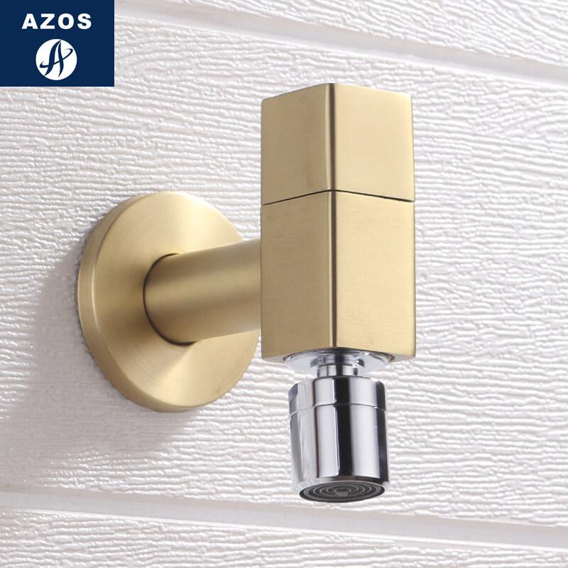 TLXT Square All-Copper Mop Sink Faucet