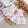 Lace Mesh Embroidered Double-Layer Sleeves with Cuffs 