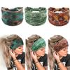 Cotton Knotted Headwrap Wide-brimmed Wide Headwrap Fashion Workout Head Bands  Hair Accessories